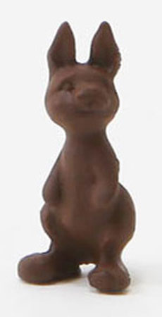 Dollhouse Miniature Chocolate Bunny